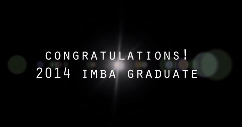 NCCU IMBA 2016 Graduation Ceremony_Graduation Film for 2014 Graduate