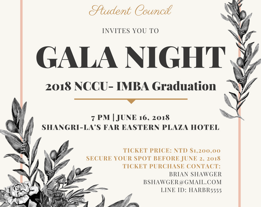2018 IMBA Graduation Gala!
